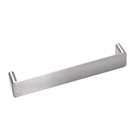 Precision handle, brushed steel