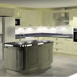 CAD Visual Kitchen Stori Kensington Ivory Range