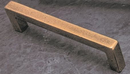 Giara- Quadra 160mm - 10mm Square Bar Handle-Natural Bronze